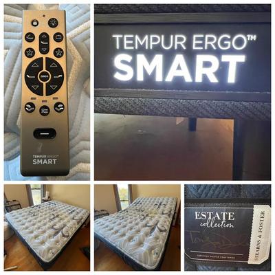 Tempur Ergo Smart Queen Size Bed Platform with Remote