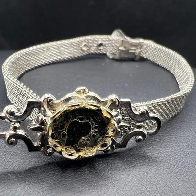 7.5” Bracelet Silver Tone — Imperfect
