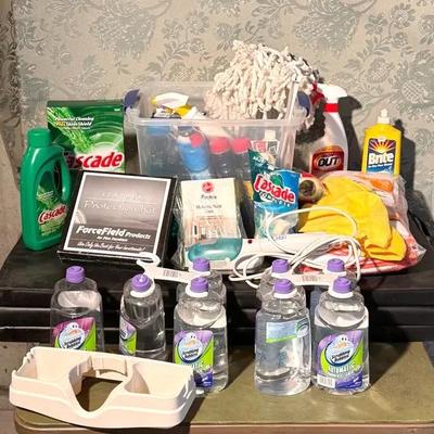 Cleaning Supplies And Bathroom Goods