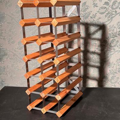 18 Bottle Assembled Wine Rack - In Box 