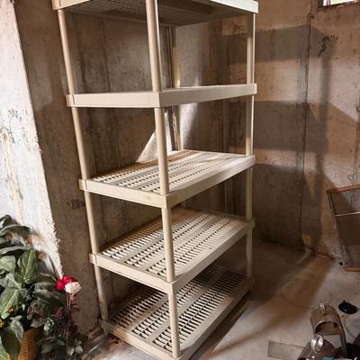 Five Tier Plastic Shelf #3