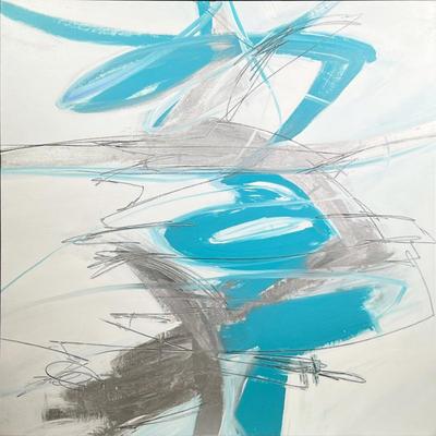 KELLY O'NEAL (American, b. 1962) Abstract PAINTING
