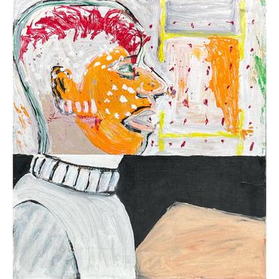 (1pc) Abstract Figurative Painting
