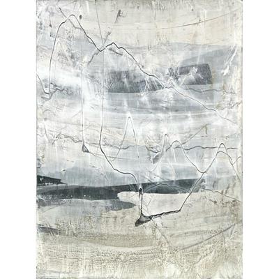 Abstract Painting On Wood
