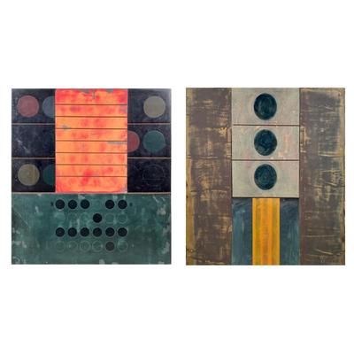 (2pc) Fret Series Abstract PANELS
