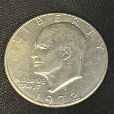 1972 - D Eisenhower Dollar