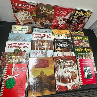 Christmas Cook Books- Southern Living, The Spirit Of Christmas, Christmas Is Coming, And More! 