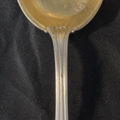 Sterling Silver J.J Woodward Serving Spoon