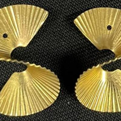 14k Yellow Gold Earring Attachments 