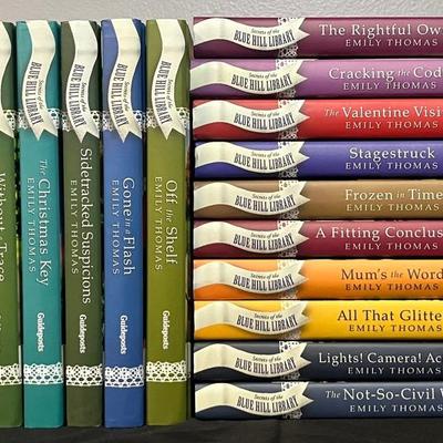 Secrets of the Blue Hill Library by Emily Thomas – 22 Hardcover Volumes (Guideposts)