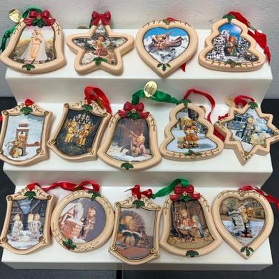 (14) Danbury Mint Hummel Ornaments 