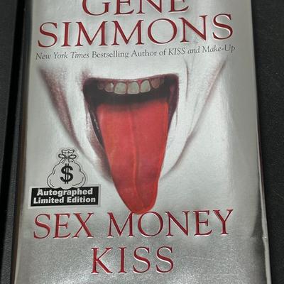 Autographed Limited Edition – Gene Simmons Sex Money Kiss