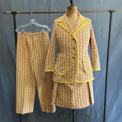 Double Knit 3 Piece Suit