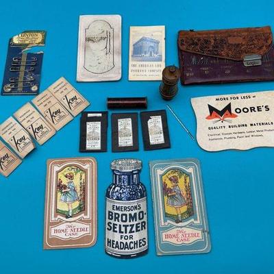 Antique Needle Cases