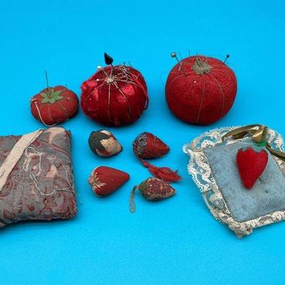 Sterling Tomato Pincushion
