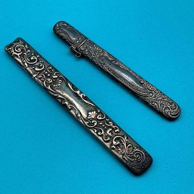 Sterling Needle Cases