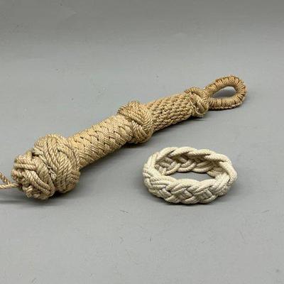 Folk Art Bell Rope 
