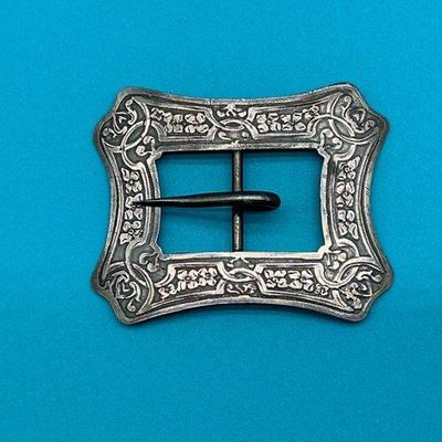 Sterling Belt Buckle
