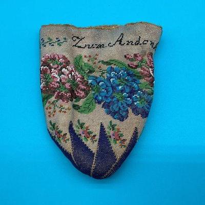 Antique Beaded Bag