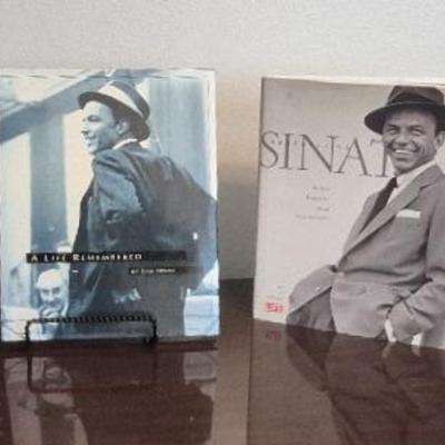 Sinatra "A Life Remembered" and "Remembering Frank Sinatra with A Farewell From Tony Bennett" Books