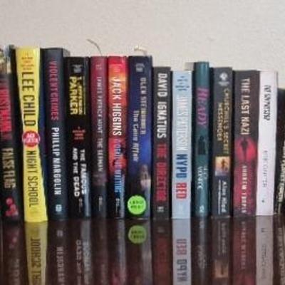 Hard & Soft Cover Books By Hack Higgins James Patterson David Ignatius Assortment and More 