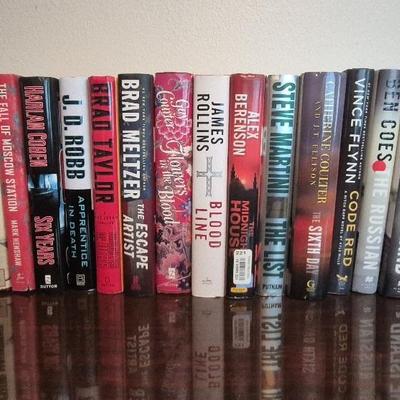 Hardcover Books Ben Coes Brad Taylor Brad Metltzer Robert Ludlum and More