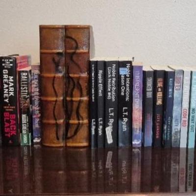 Hard & Soft Cover Books By Jason Kasper L.T. Ryan Mark Greaney and More 