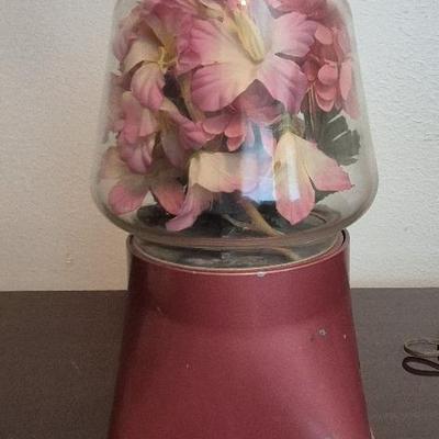 Vintage Antique Silver King Hot Nut Peanut Dispenser 