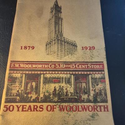 Vintage 1929 50 Years Of Woolworth Promotional Booklet