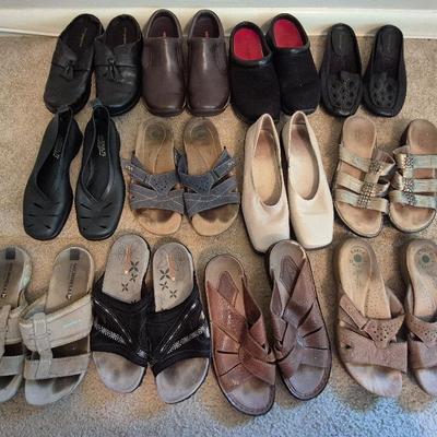 Merrell, Clark's, Aerosoles, Easy Spirit, And More Size 8 Shoe Assortment 