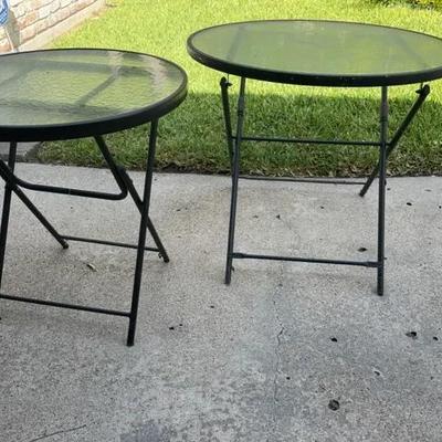 Outdoor Folding Tables (2)