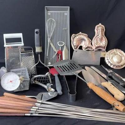 Selection of Kitchen Utensils 