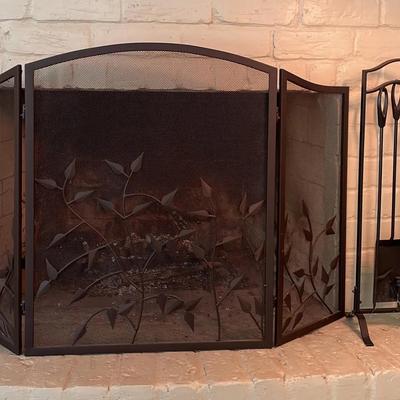 Mcgill Fireplace Screen And Tools