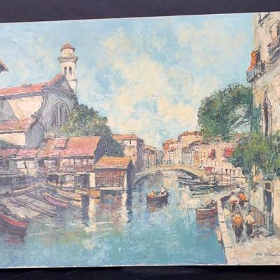 Oil Paint By Otto Hellmeier 