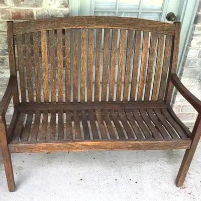 Teak Classic Bench 