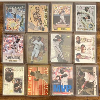 12 Collectible Barry Bonds Baseball Cards, #3