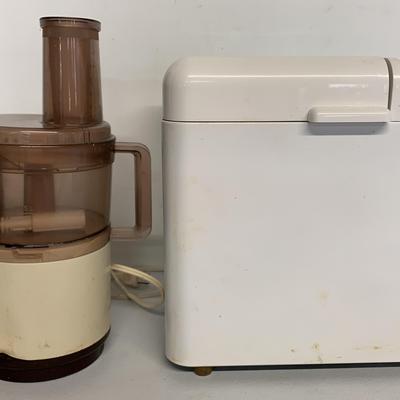 Regal La Machine I Food Processor And West Bend Bread And Dough Maker