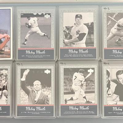 8 Collectible Mickey Mantle Baseball Cards, #2