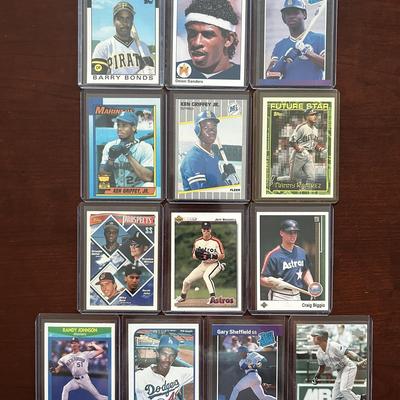 Rookie Baseball Cards. Ken Griffey Jr., Barry Bonds Traded, Deion Sanders, and More