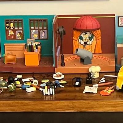 Vintage 2002 Simpsons Playmates Toys, TV Sets & More
