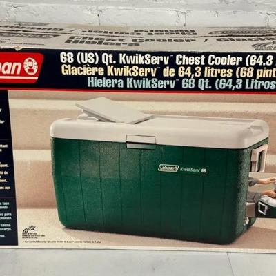 Coleman ‘KwikServ 68’ Chest Cooler, Boxed