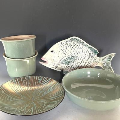 Decorative Tableware with West German, Italian 