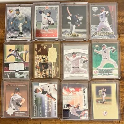 12 Collectible Roger Clemens Baseball Cards
