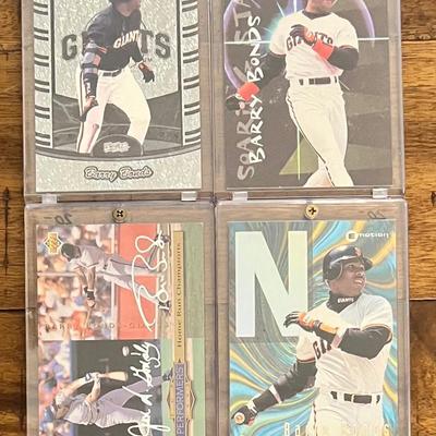 4 Collectible Barry Bonds Baseball Cards, #5
