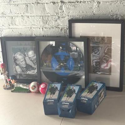 Cincinnati Sports Collectibles With Xavier, Reds, Bobbleheads, Bench