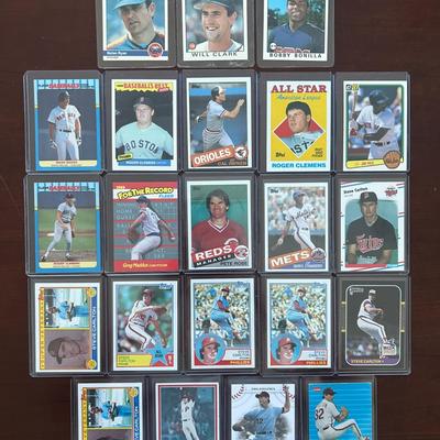 Vintage Baseball Cards. Nolan Ryan, Pete Rose, Cal Ripken Jr., and More