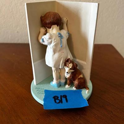 In Disgrace Figurine, Plate, And Picture 