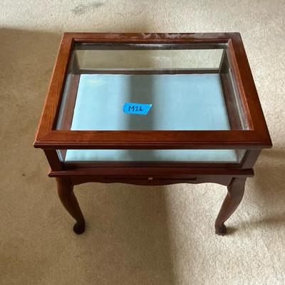 Glass Display Table