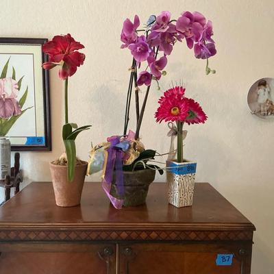 3 Fake Plants