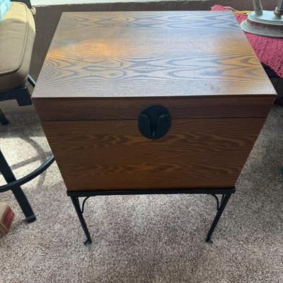 Wood Filing Cabinet